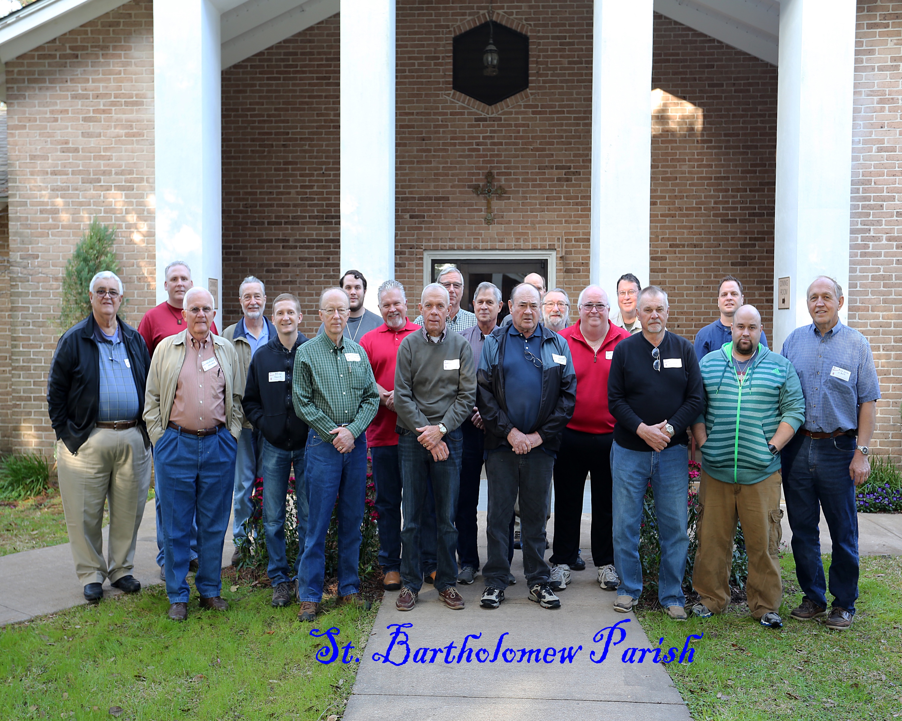 Men’s Catholic Retreat, Feb. 6-8 2015-St Bartholomew Parish