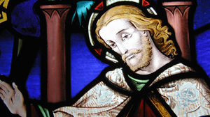 Jesus-stained glass