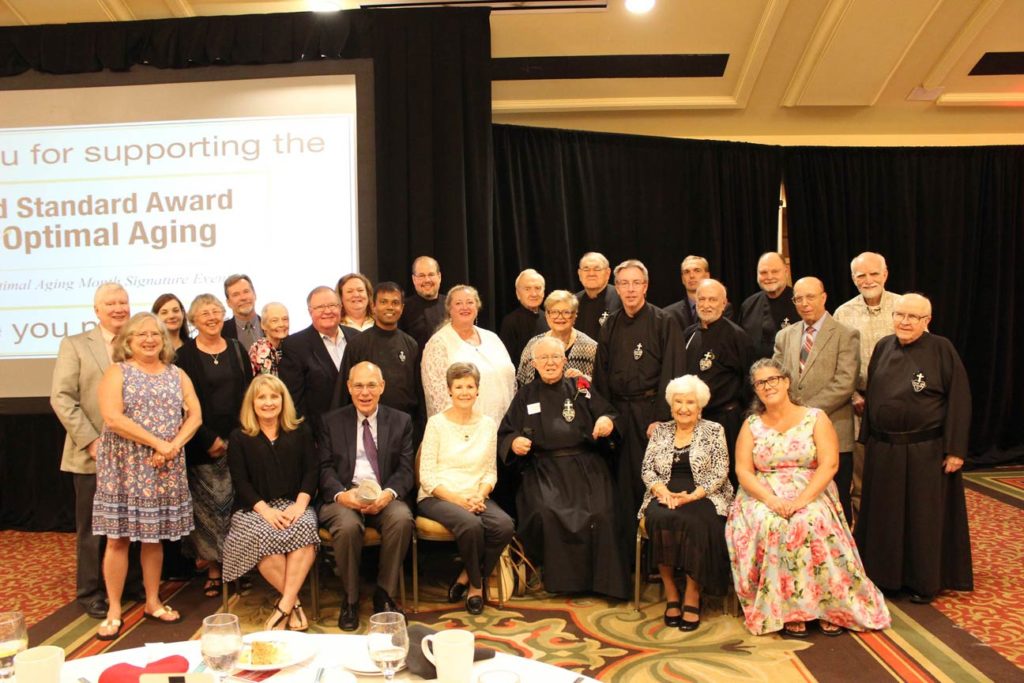 Group photo of the Passionist Family who were able to attend the luncheon.