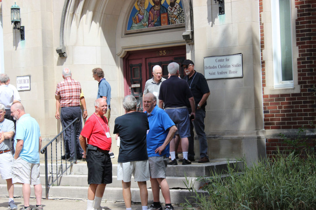 After the workshops, everyone was invited to tour the old Passionist Monastery next door to the retreat center. Many thanks to Richard Buehrle for setting it up. The building is currently up for sale.