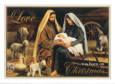 Christmas - Holy Family front