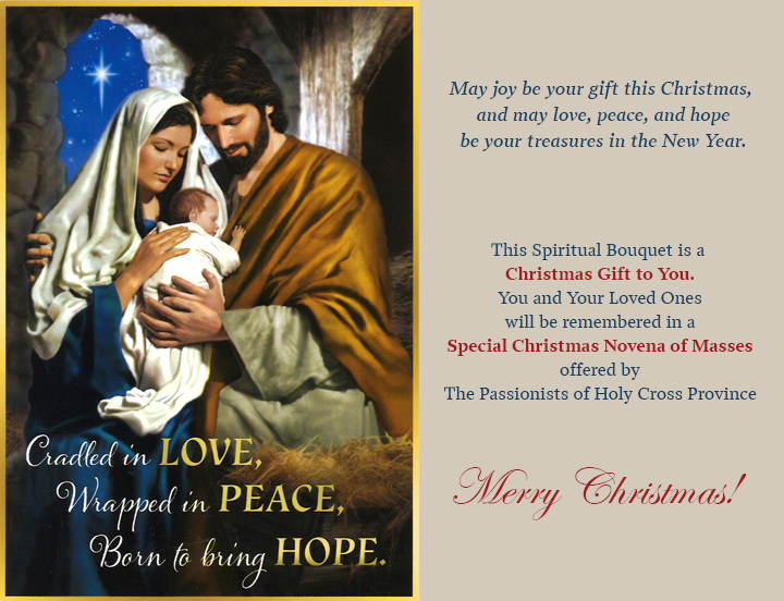 Christmas E-Card - Holy Family