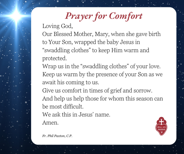 Prayer for Comfort