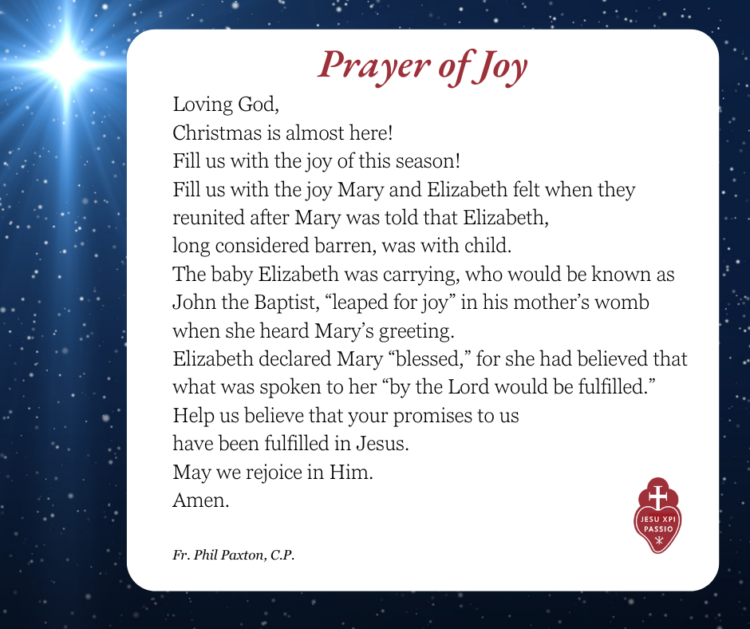 Prayer of Joy