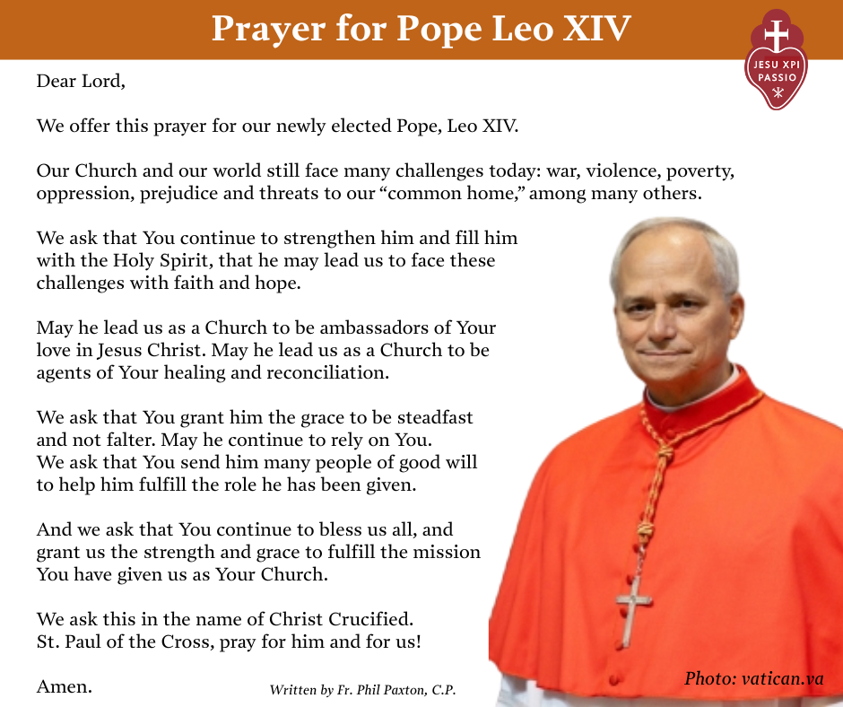 Prayer for Pope Leo XIV