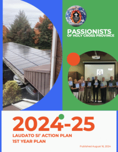 Cover image of 2024-2025 Holy Cross Province Laudato Si' Action Plan