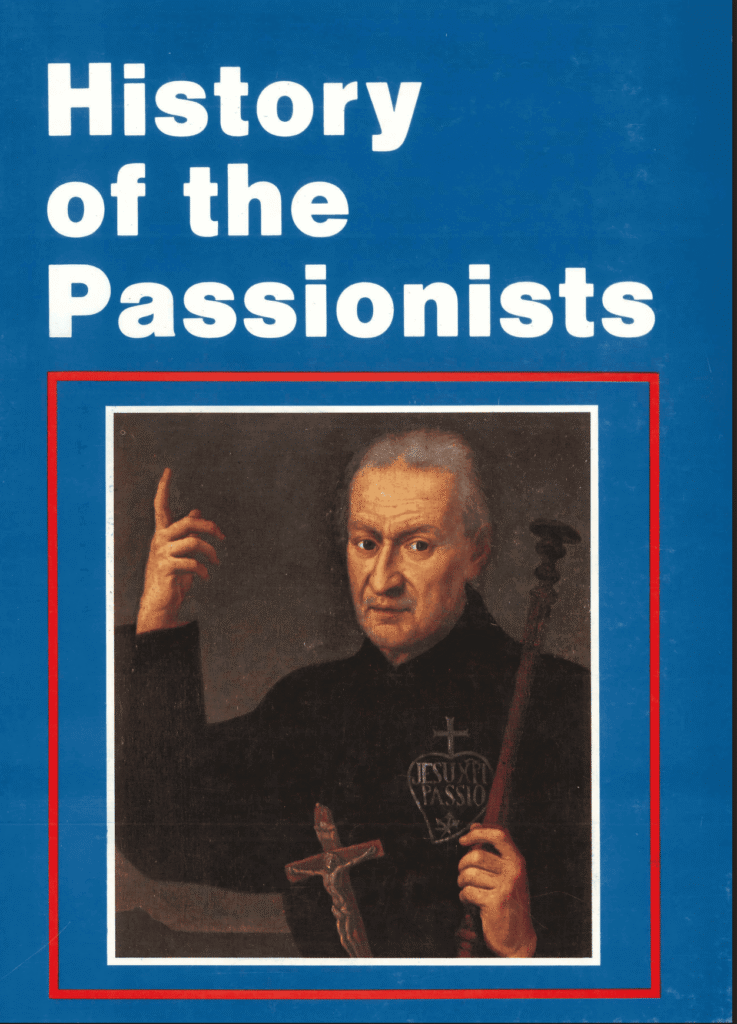 Book Cover - History of the Passionists