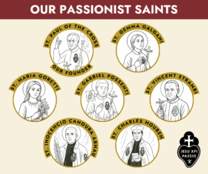 Collage of Passionist Saints