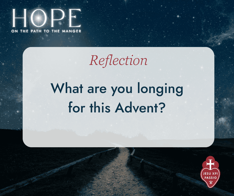 What are you longing for this Advent?