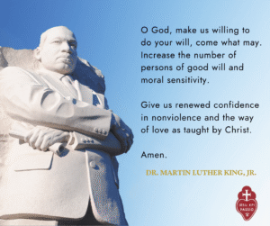 Prayer from Dr. Martin Luther King, Jr.