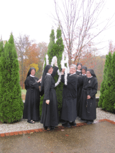 Smiling Passionist Nuns at St. Joseph Monastery in Whitesville, Kentucky