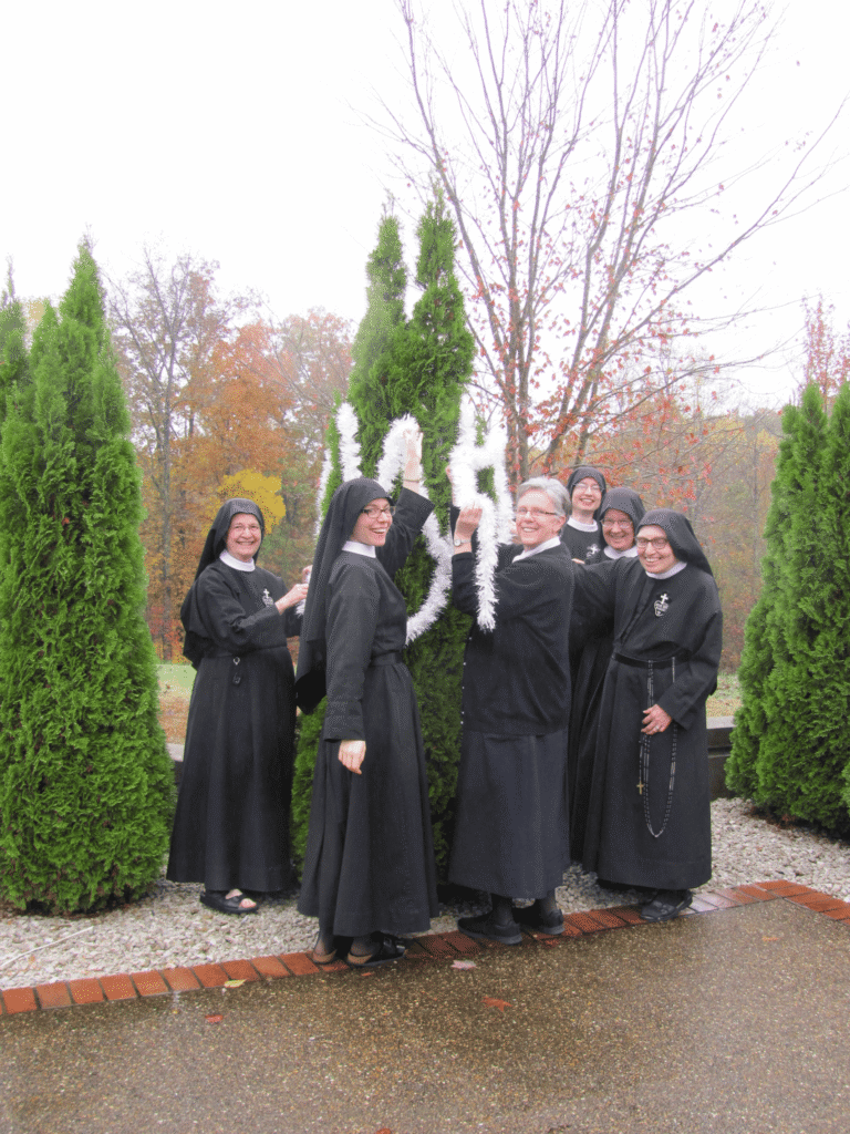Smiling Passionist Nuns at St. Joseph Monastery in Whitesville, Kentucky