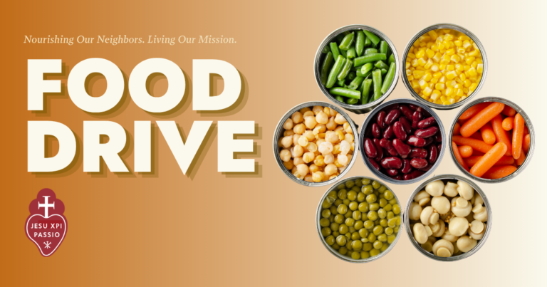 Passionist Food Drive 2026
